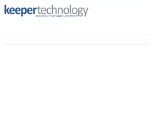 Tablet Screenshot of keepertech.com
